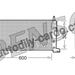 Chladič motoru DENSO (DE DRM10021) Chladič motoru DENSO (DE DRM10021)