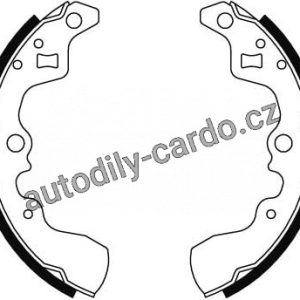 Sada brzdových čelistí TRW GS8448 – SUZUKI SWIFT