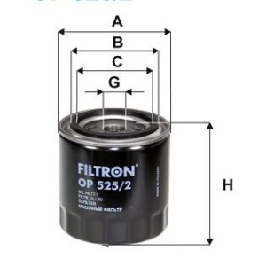 FI OP525/2 filtr olejový FILTRON FI OP525/2 filtr olejový FILTRON