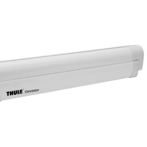 Motorová stěnová markýza Thule Omnistor 8000 4,00 m (Auszug 275 cm, 230V, bílá, mystic grey) 313332