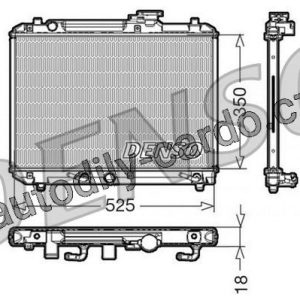 Chladič motoru DENSO (DE DRM47002)