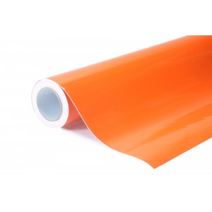 Krystalická oranžová polepová fólie 152x700cm - interiér/exteriér SGC7021-070