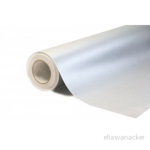 Plotrová fólie stříbrná REN03 122x50cm - interiér/exteriér REN03-005