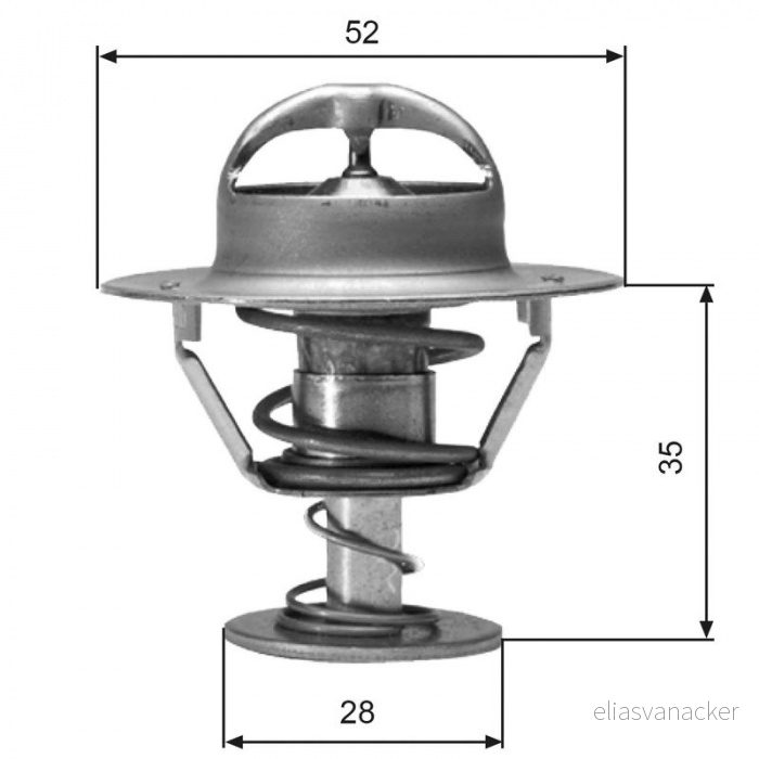 Termostat GATES (GT TH04382G1)