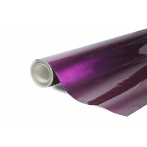 Super lesklá metalická fialová polepová fólie 152x50cm - interiér/exteriér SGM09-005