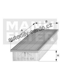 Kabinový filtr MANN MF CU34105 Kabinový filtr MANN MF CU34105