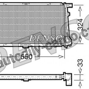 Chladič motoru DENSO (DE DRM05058)