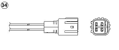 Lambda sonda NGK AZD0101-KJ008 Lambda sonda NGK AZD0101-KJ008