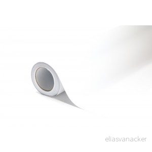 Vzorek - Matná bílá polepová fólie 10x20cm - interiér/exteriér MF07-vz