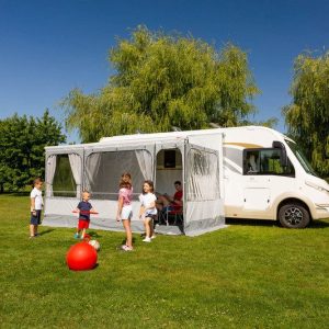 Rozšiřovací pás pro přední stěnu Privacy Room F45 (VW T5 Dlouhý rozvor / Van, šířka 200 cm) 313834