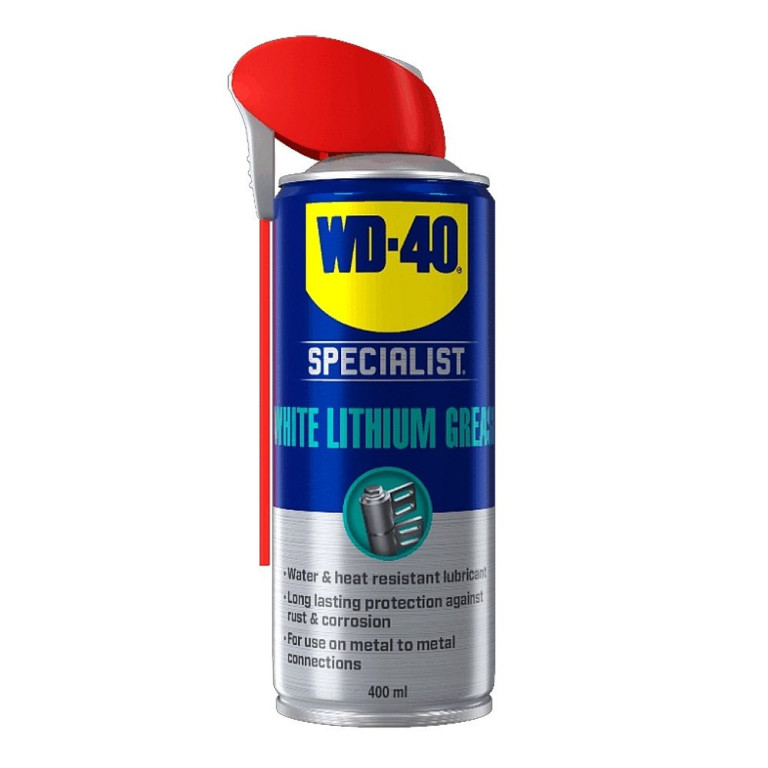 Sprej WD-40 Specialist – bílá lithiová vazelína 400ml 629888 Sprej WD-40 Specialist – bílá lithiová vazelína 400ml 629888