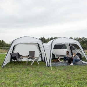 Spojka spojovací okapová plachtová pro propojení dvou nafukovacích altánů Linosa 250 rozměr 470 x 70 cm světle šedá Reimo Tent Technology 314673 Spojka spojovací okapová plachtová pro propojení dvou nafukovacích altánů Linosa 250 rozměr 470 x 70 cm světle šedá Reimo Tent Technology 314673