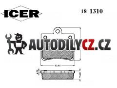 BD S938 Brzdové desticky, sada - STARLINE