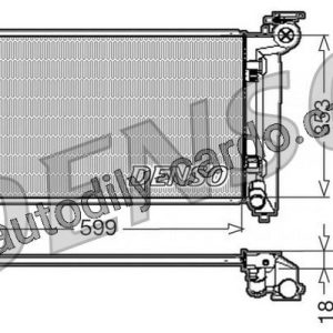 Chladič motoru DENSO (DE DRM50010) Chladič motoru DENSO (DE DRM50010)