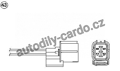 Lambda sonda NGK OZA502-E28 Lambda sonda NGK OZA502-E28