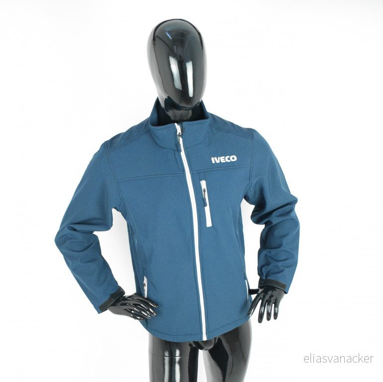 Bunda softshell IVECO modrá L 647978