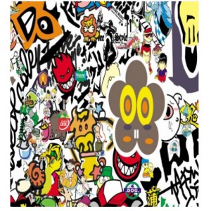 Stickerbomb TLK-107 polepová fólie 152x2000cm - interiér/exteriér TLK-107-200