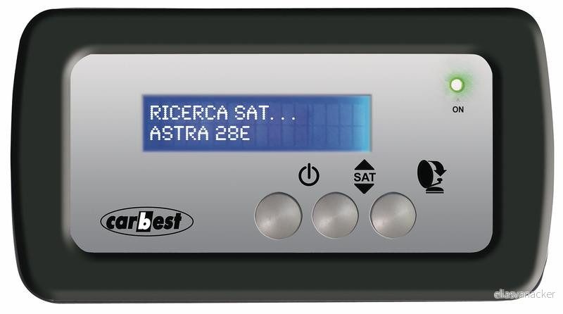 Ovládací panel Travelsat Control Panel PLUS pro 15 satelitních pozic 301347