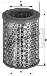 Vzduchový filtr MANN C816/1 (MF C816/1) Vzduchový filtr MANN C816/1 (MF C816/1)